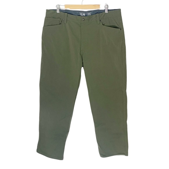 Mountain Hardwear Pants Mountain Hardwear Olive Green Hiking Pants